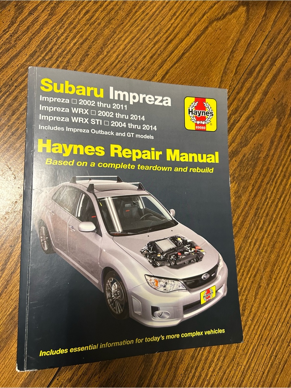 Haynes Repair Manual - Subaru Impreza 2002-2014 Manual Booklet
